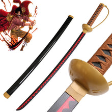 Load image into Gallery viewer, One Piece Red-Haired Shanks Gryphon Wooden Sword Cosplay Prop
