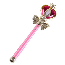Load image into Gallery viewer, Sailor Moon Spiral Heart Moon Rod - 37cm Light-Up Musical Cosplay Wand
