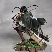 Load image into Gallery viewer, Attack on Titan Levi Ackerman Action Figure - 18cm Premium PVC Collectible Model
