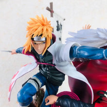 Load image into Gallery viewer, Naruto Shippuden Sannin &amp; Hokage Statue Set - Jiraiya, Minato and Sage Mode Naruto (41cm)
