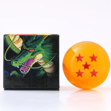 Load image into Gallery viewer, Dragon Ball Z Crystal Star Ball - Single 7.6cm Dragon Ball, 1 to 7 Stars, in Shenron Gift Box
