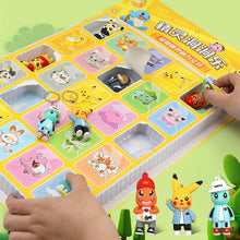 Load image into Gallery viewer, 25Pcs Sanrio Cinnamoroll Kuromi Hello Kitty Pokemon Mini Figure Keychains Set
