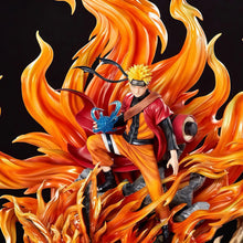 Load image into Gallery viewer, Naruto Sage Mode &amp; Kurama GK Statue - 41cm Nine-Tails Display Figure
