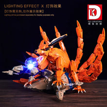 Load image into Gallery viewer, Kurama Nine-Tailed Fox Building Block Model - Naruto Tailed Beast Brick Kit (1480 Pieces)
