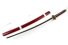 Load image into Gallery viewer, Gintama Hijikata Toushirou Katana - 100cm Wooden Cosplay Sword Prop with Red Scabbard
