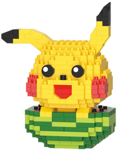 Load image into Gallery viewer, DIY Pokemon Building Blocks Featuring Pikachu, Charizard, Eevee, and Mewtwo
