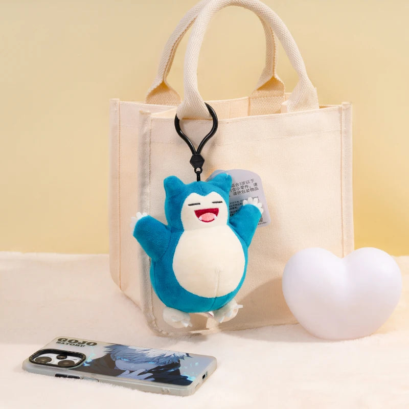 Pokemon Snorlax Plush - Kawaii Stuffed Animal or Backpack Pendant