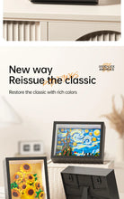 Load image into Gallery viewer, World Famous Painting Building Blocks Set - Great Wave, Milky Way &amp; Sunflower Framed Art Bricks for Home Decor
