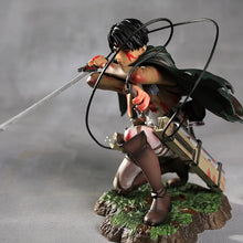 Load image into Gallery viewer, Attack on Titan Levi Ackerman Action Figure - 18cm Premium PVC Collectible Model
