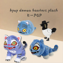 Load image into Gallery viewer, KPop Demon Hunters Plush Toys - Derpy Tiger &amp; Sussie Bird Soft Stuffed Animals
