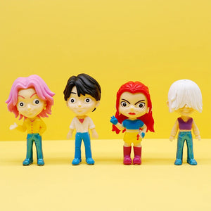 KPop Demon Hunters Figure Set - 12-Piece Collection with Rumi, Mira, Zoey & More