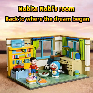 Doraemon Nobita Nobi's Room Building Blocks