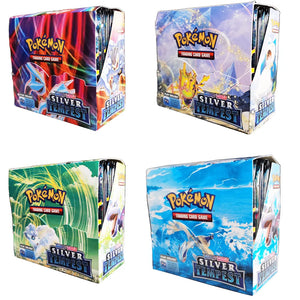 324Pcs Pokemon Cards Silver Tempest Evolutions Box