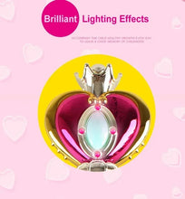 Load image into Gallery viewer, Sailor Moon Spiral Heart Moon Rod - 37cm Light-Up Musical Cosplay Wand
