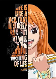 One Piece, Dragon Ball, Attack on Titan, Death Note, Naruto and Tokyo Ghoul Canvas Wall Art