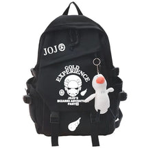 Load image into Gallery viewer, JoJo&#39;s Bizarre Adventure Cosplay Backpack - Student School &amp; Laptop Travel Bag
