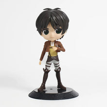 Load image into Gallery viewer, Attack on Titan Q-Style Figures - 14cm Mikasa, Eren, Levi &amp; Armin Collectibles

