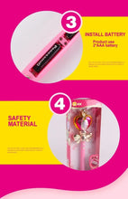 Load image into Gallery viewer, Sailor Moon Spiral Heart Moon Rod - 37cm Light-Up Musical Cosplay Wand
