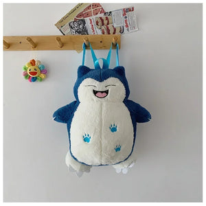 Pokemon Charizard, Snorlax, Squirtle 37cm Plush Backpack