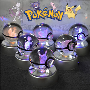 Pokemon Crystal 3D Lamp