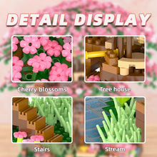 Load image into Gallery viewer, 2138Pcs Cherry Blossom Sakura Tree Building Blocks Toy
