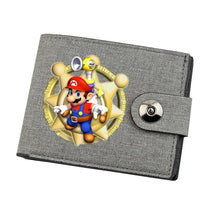 Load image into Gallery viewer, Original Super Marios Wallet Featuring Mario, Luigi, and Yoshi

