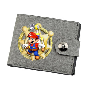 Original Super Marios Wallet Featuring Mario, Luigi, and Yoshi