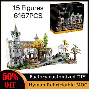 The Lord of The Rings 6167pcs Rivendell Building Blocks