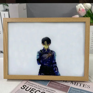 Attack On Titan Eren LED Lamp Framed Photos