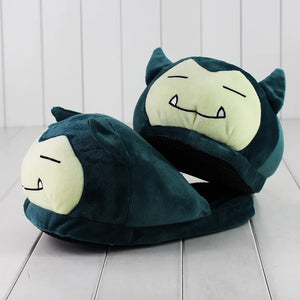 28cm Pokemon Snorlax Stuffed Slippers