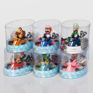 Mario Kart Action Figures Featuring Mario, Luigi, Yoshi, Donkey Kong