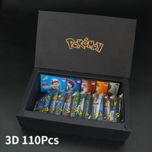 Pokemon Tazos 160pcs Cards Album Book & Box