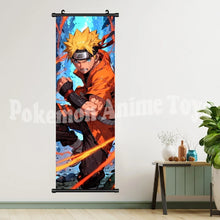 Load image into Gallery viewer, Naruto Shippuden Hanging Wall Scroll - Kakashi, Itachi &amp; Sasuke Canvas Art
