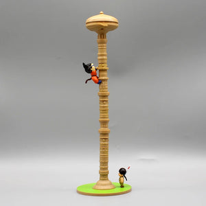 35cm Dragon Ball Son Goku Climbing Korin Tower Figure