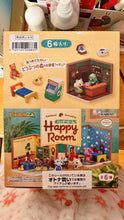 Load image into Gallery viewer, Animal Crossing Re-Ment Happy Room Miniature Figure Set - Full Box of 6 Room Scenes
