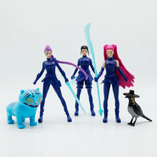 Load image into Gallery viewer, KPop Demon Hunters Figure Set - 5-Piece Collection with Rumi, Mira, Zoey &amp; More
