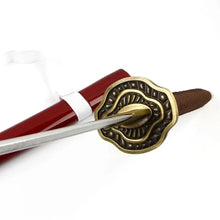 Load image into Gallery viewer, Gintama Hijikata Toushirou Katana - 100cm Wooden Cosplay Sword Prop with Red Scabbard
