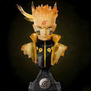 Anime Naruto Namikaze Minato & Uzumaki Naruto Action Figures