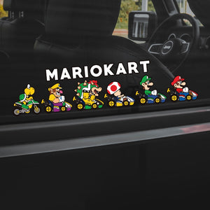 Classic Game Super Mario Car Stickers