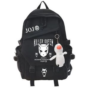 JoJo's Bizarre Adventure Cosplay Backpack - Student School & Laptop Travel Bag