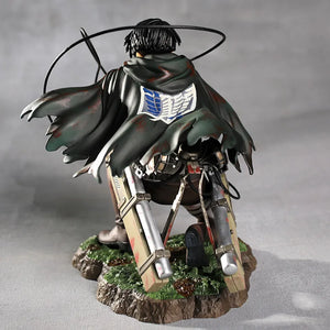 Attack on Titan Levi Ackerman Action Figure - 18cm Premium PVC Collectible Model