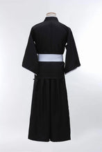 Load image into Gallery viewer, Kuchiki Rukia Soul Reaper Cosplay Set - Bleach Shihakusho Kimono, Bob Wig and Waraji Sandals
