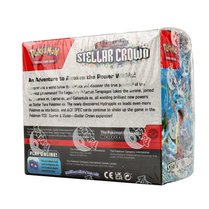 Pokemon Stellar Crown Booster Cards Box