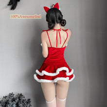 Load image into Gallery viewer, Christmas Lady Santa Claus Cosplay Costume
