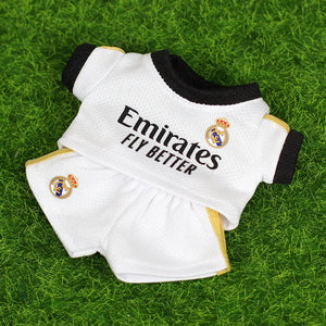 Labubu Football Outfit Set - 17cm Doll Sports Clothing & Accessories DIY Kit