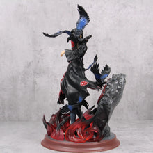 Load image into Gallery viewer, Naruto Shippuden Uchiha Itachi Crow Summoning Statue - 28cm Akatsuki PVC Collectible
