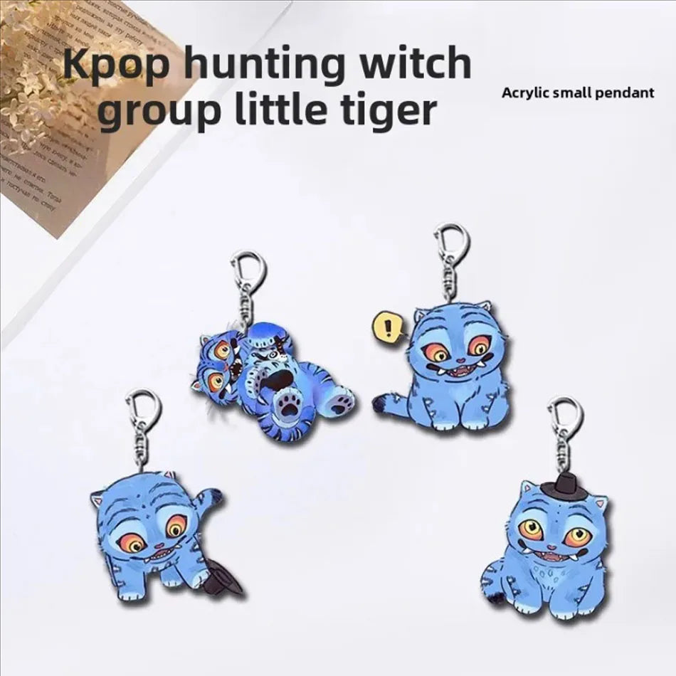KPop Demon Hunters Plush Collection - Derpy, Tiger & Friends Soft Stuffed Animals