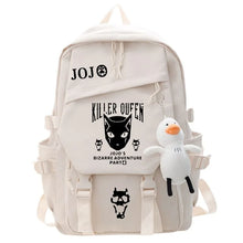 Load image into Gallery viewer, JoJo&#39;s Bizarre Adventure Cosplay Backpack - Student School &amp; Laptop Travel Bag
