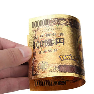 Unleash the Pokemon Gold Rush: Commemorative Pokemon Banknotes