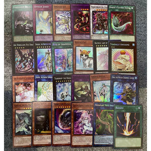 Yu-Gi-Oh! Non-repetitive 50/100Pcs Holographic Cards Set in English